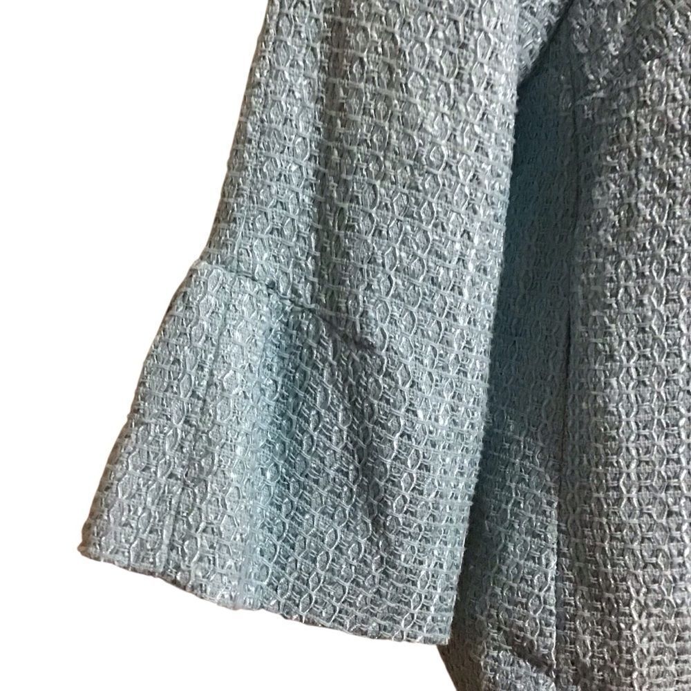 Bob Mackie Studio Powder Blue‎ Retro Swing Jacket 8 - Picture 2 of 10